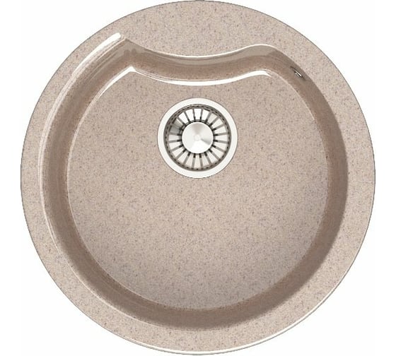 Кухонная мойка GLANZ цвет: песочный J-002-34 1