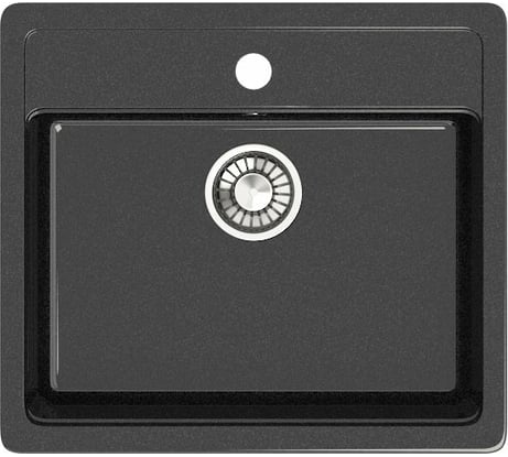 Кухонная мойка GLANZ цвет: чёрный J-009-32
