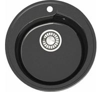 Кухонная мойка GLANZ цвет: тёмно-серый J-004-35