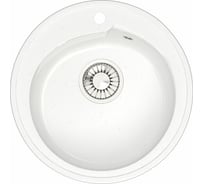 Кухонная мойка GLANZ цвет: белый J-004-31