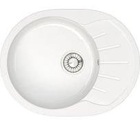 Кухонная мойка GLANZ цвет: белый J-010-31