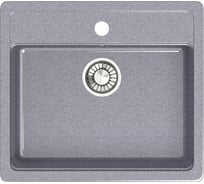 Кухонная мойка GLANZ J-009-35 цвет: тёмно-серый