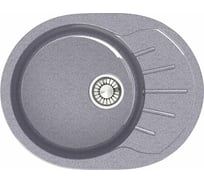 Кухонная мойка GLANZ цвет: тёмно-серый J-010-35