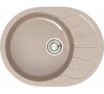 Кухонная мойка GLANZ цвет: песочный J-010-34