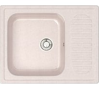 Кухонная мойка GLANZ J-015-33 цвет: бежевый