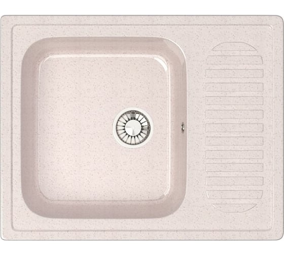 Кухонная мойка GLANZ J-015-33 цвет: бежевый 1