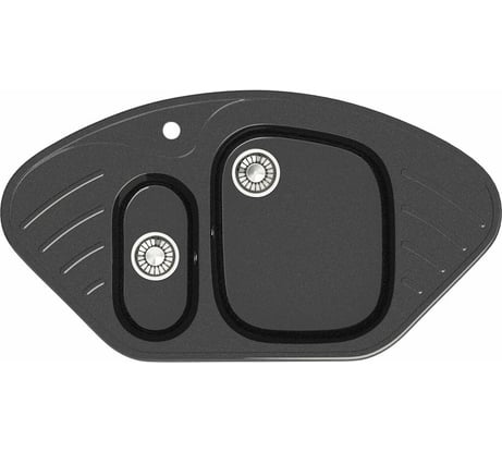 Кухонная мойка GLANZ цвет: чёрный J-023-32