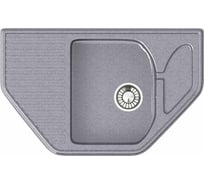 Кухонная мойка GLANZ цвет: тёмно-серый J-022-35