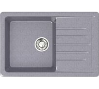 Кухонная мойка GLANZ цвет: тёмно-серый J-016-35