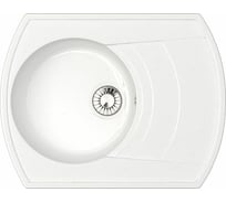 Кухонная мойка GLANZ цвет: белый J-025-31