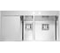 Мойка ALVEUS STYLUX 60 SAT-90 860x510 1+1/2 правая в компл.с сифоном 1084296 1