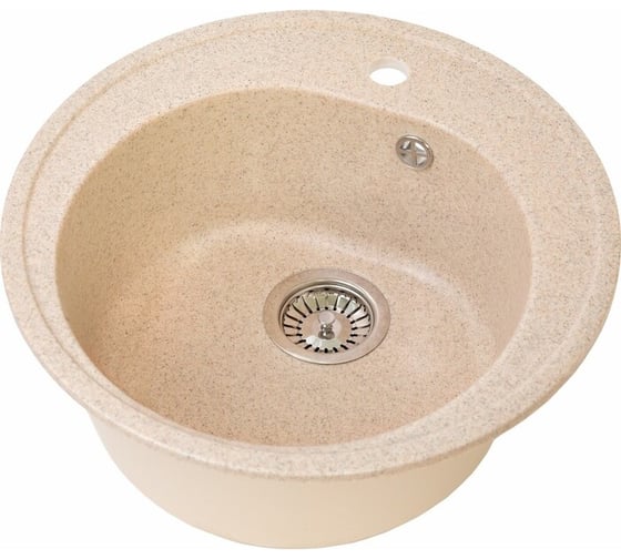 Кухонная мойка GreenStone GRS-08S цвет: бежевый GRS-08S-328 1