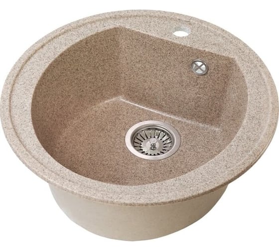 Кухонная мойка GreenStone GRS-07 цвет: песочный GRS-07-302 1