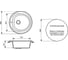Кухонная мойка GreenStone GRS-07 цвет: песочный GRS-07-302 3