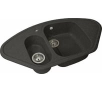 Кухонная мойка GreenStone GRS-14 цвет: черный GRS-14-308