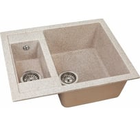 Кухонная мойка GreenStone GRS-21 цвет: песочный GRS-21-302