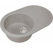 Кухонная мойка GreenStone GRS-18 цвет: темно-серый GRS-18-309