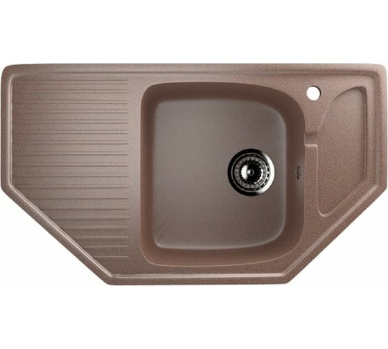Кухонная мойка GreenStone GRS-10 цвет: терракот GRS-10-307 1
