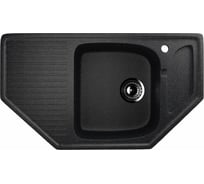 Кухонная мойка GreenStone GRS-10 цвет: черный GRS-10-308