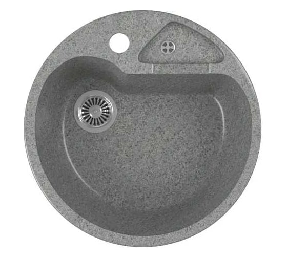 Кухонная мойка GreenStone GRS-08K цвет: темно-серый GRS-08K-309
