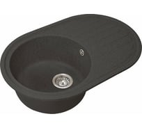 Кухонная мойка GreenStone GRS-18S цвет: черный GRS-18S-308