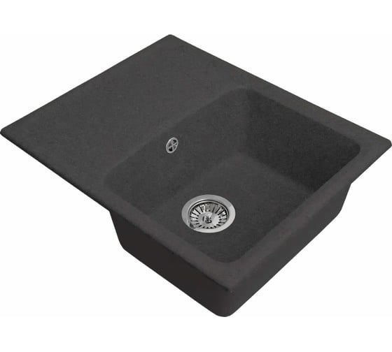 Кухонная мойка GreenStone GRS-17K цвет: черный GRS-17K-308