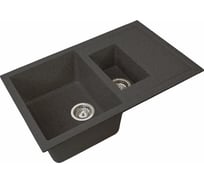 Кухонная мойка GreenStone GRS-21K цвет: черный GRS-21K-308