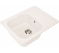 Кухонная мойка GreenStone GRS-13 цвет: белый GRS-13-331