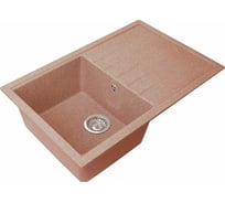 Кухонная мойка GreenStone GRS-76 цвет: терракот GRS-76-307