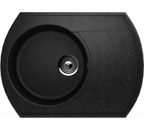 Кухонная мойка GreenStone GRS-65 цвет: черный GRS-65-308