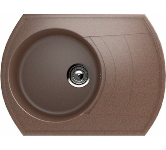 Кухонная мойка GreenStone GRS-65 цвет: терракот GRS-65-307 1
