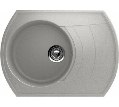 Кухонная мойка GreenStone GRS-65 цвет: серый GRS-65-310
