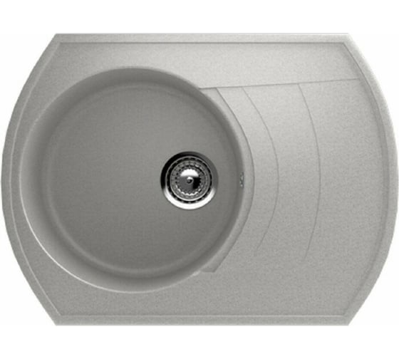 Кухонная мойка GreenStone GRS-65 цвет: серый GRS-65-310