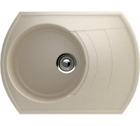 Кухонная мойка GreenStone GRS-65 цвет: бежевый GRS-65-328 1