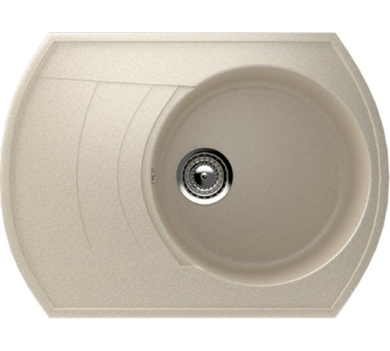 Кухонная мойка GreenStone GRS-65 цвет: бежевый GRS-65-328