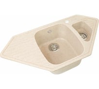 Кухонная мойка GreenStone цвет: бежевый GRS-10K-328