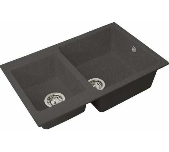 Кухонная мойка GreenStone цвет: черный GRS-76k-308