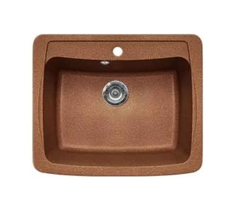 Кухонная мойка GreenStone цвет: терракот GRS-03-307