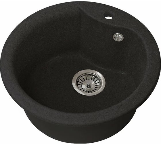 Кухонная мойка GreenStone цвет: черный GRS-08S-308