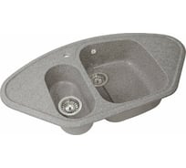 Кухонная мойка GreenStone цвет: темно-серый GRS-14-309