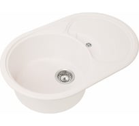 Кухонная мойка GreenStone цвет: белый GRS-18-331