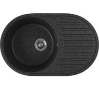 Кухонная мойка GreenStone цвет: черный GRS-18-308