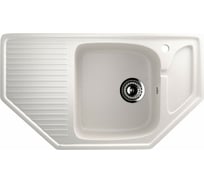 Кухонная мойка GreenStone цвет: белый GRS-10-331
