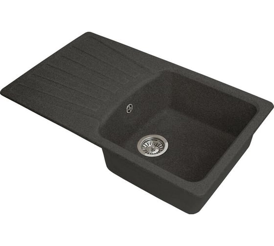 Кухонная мойка GreenStone цвет: черный GRS-12-308