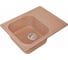 Кухонная мойка GreenStone цвет: терракот GRS-13-307 2