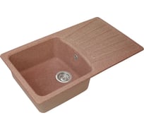 Кухонная мойка GreenStone GRS-12 цвет: терракот GRS-12-307