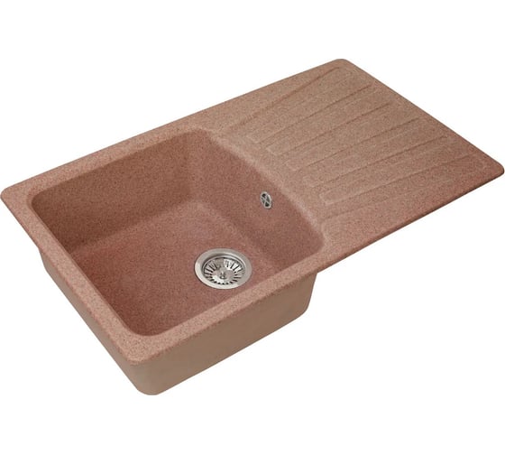 Кухонная мойка GreenStone GRS-12 цвет: терракот GRS-12-307 1