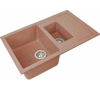 Кухонная мойка GreenStone цвет: терракот GRS-21K-307