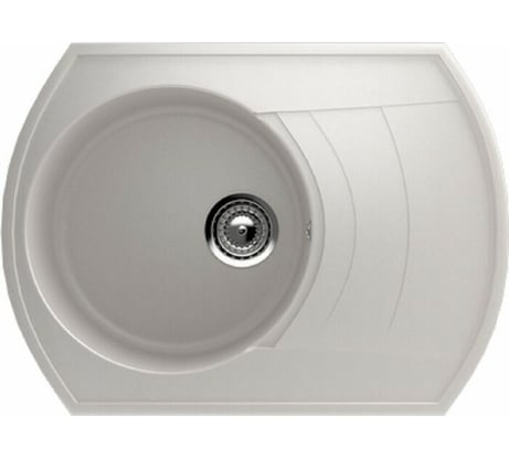 Кухонная мойка GreenStone цвет: белый GRS-65-331