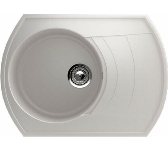 Кухонная мойка GreenStone цвет: белый GRS-65-331 1